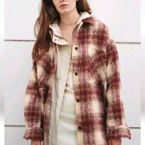 Zara Plaid Shacket